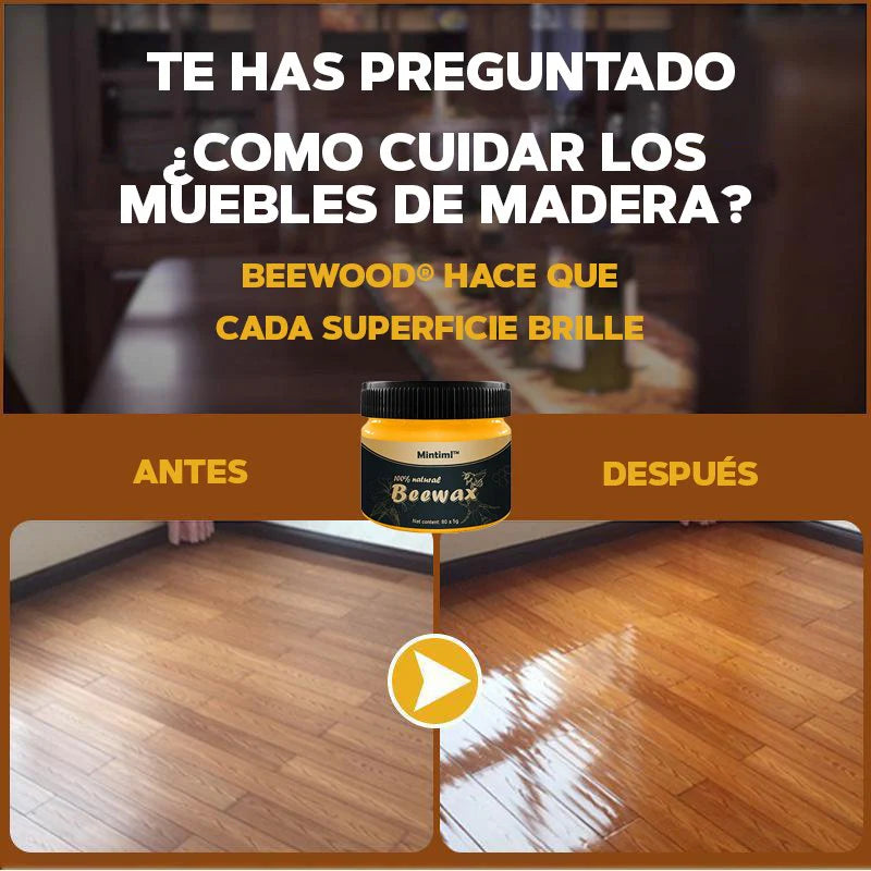 CERA MÁGICA BEEWAX ¡RESTAURE SUS MUEBLES EN SEGUNDOS!